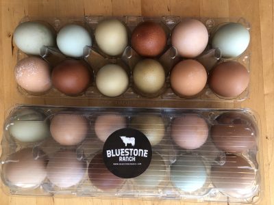 Bluestone Ranch Free Range Corn & Soy-Free Eggs (1 doz.)