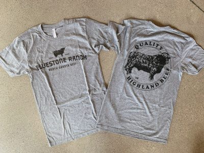 Bluestone Ranch North Dakota Beef T-shirts